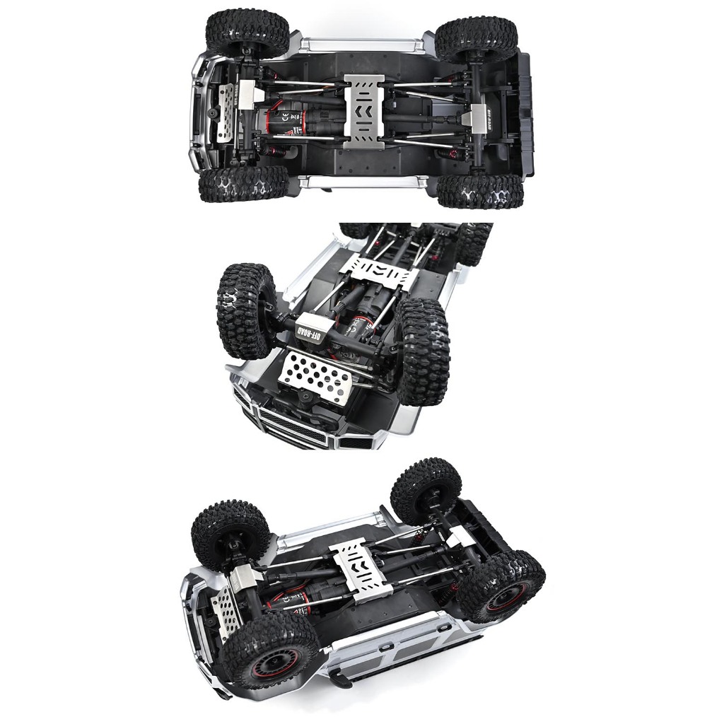 TP โลหะแชสซีเกราะสําหรับ 1/10 YIKONG YK4106SE YK4106PRO RC รุ่นจําลอง Crawerl รถอัพเกรดการปรับเปลี่ย