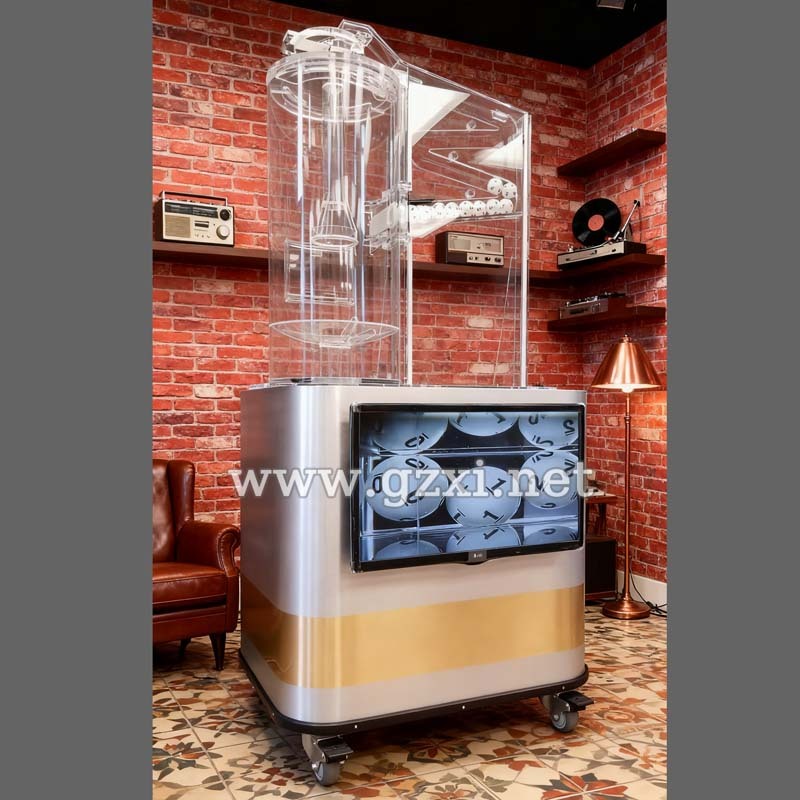 Balls Draw Machine พร้อมทีวีสําหรับ 1D 2D 3D 4D 5D 6D เกมลอตเตอรี Lotto Binguo Machine Ball Drawing 