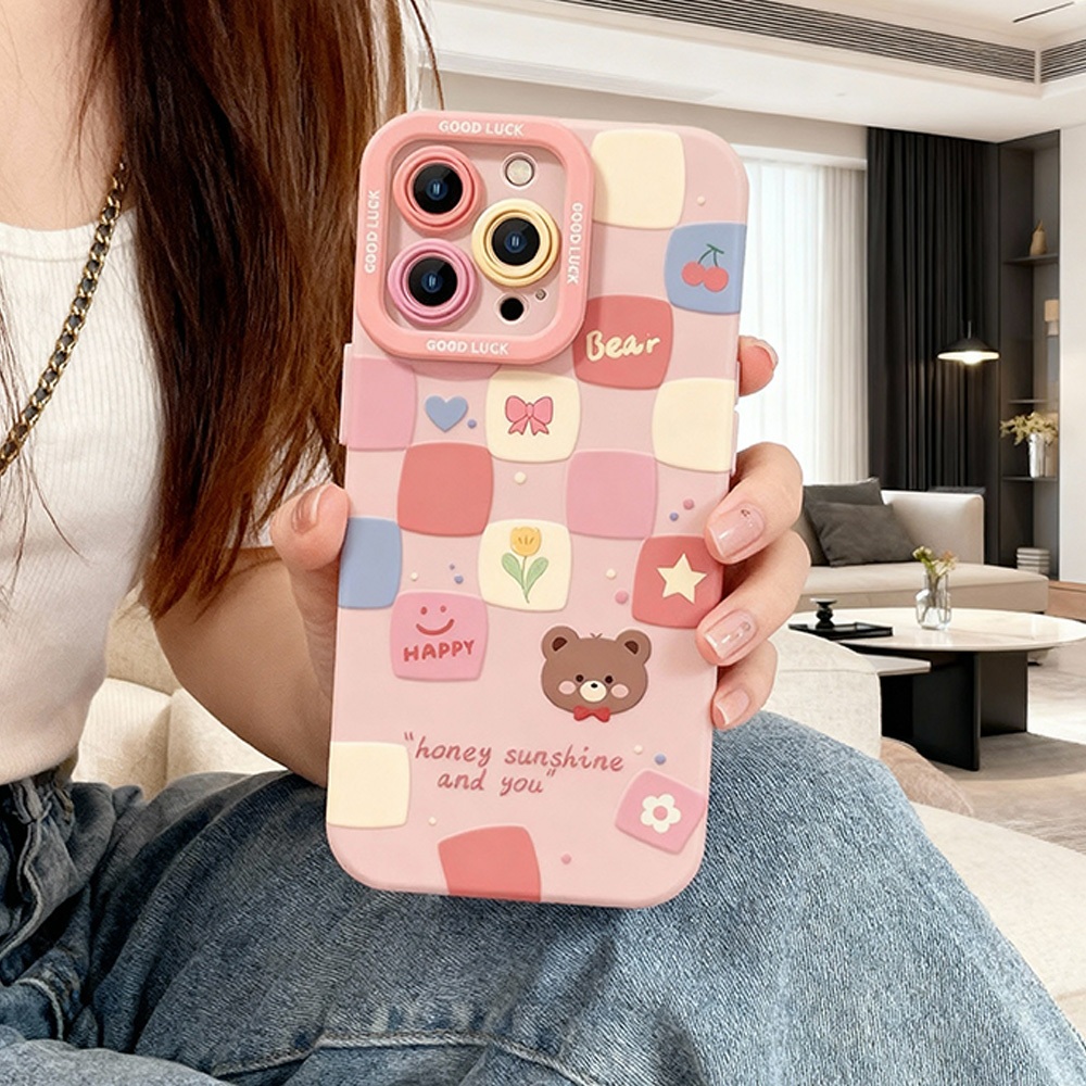 [แองเจิลอาย] iPhone 16/15/14/13/12/11 Pro Max PLUS เคสโทรศัพท์สีกราฟฟิตี