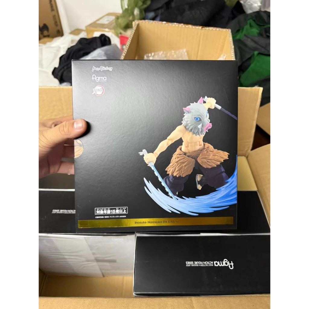 Figma Inosuke 533 DX Demon Slayer: Kimetsu no Yaiba Deluxe Inosuke Action Figure