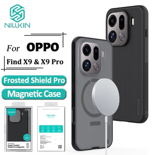 Nillkin เคสโทรศัพท์แม่เหล็กสําหรับ OPPO Find X9 Pro X9 กรณี Ultra Thin Frosted Anti ลายนิ้วมือและฝาครอบป้องกันการตก