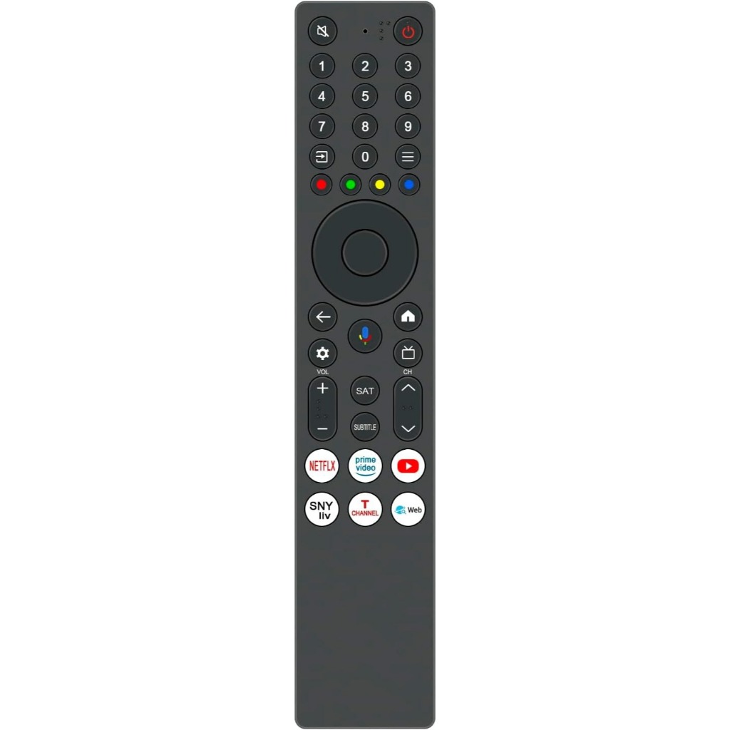 ใหม่ RC833A FMB1 เปลี่ยนเสียงรีโมทคอนโทรล fit สําหรับ TCL สําหรับ Sony 4K UHD สมาร์ท QD-Mini LED สมา