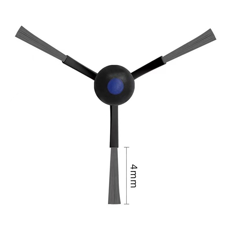 แปรงด้านข้างเข้ากันได้กับ Ecovacs T30 PRO/T30MAX T30S N20 pro N30 pro Yeedi M12 PRO+ M12 Ultra Plus C12 C12 Pro Plus เครื่องดูดฝุ่นหุ่นยนต์ - รูปที่ 3