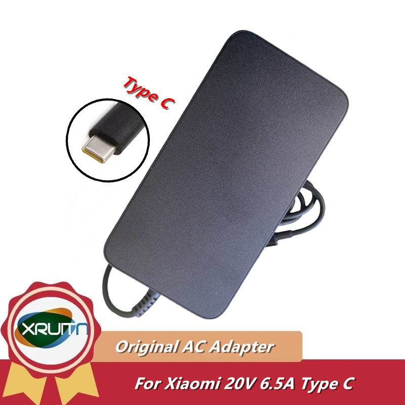 ใหม่ของแท้ 20V 6.5A 130W สมาร์ทอะแดปเตอร์ AC AD130 สําหรับ MI Xiaomi AD130 Pro X 15 14 TIMI Redmi Bo