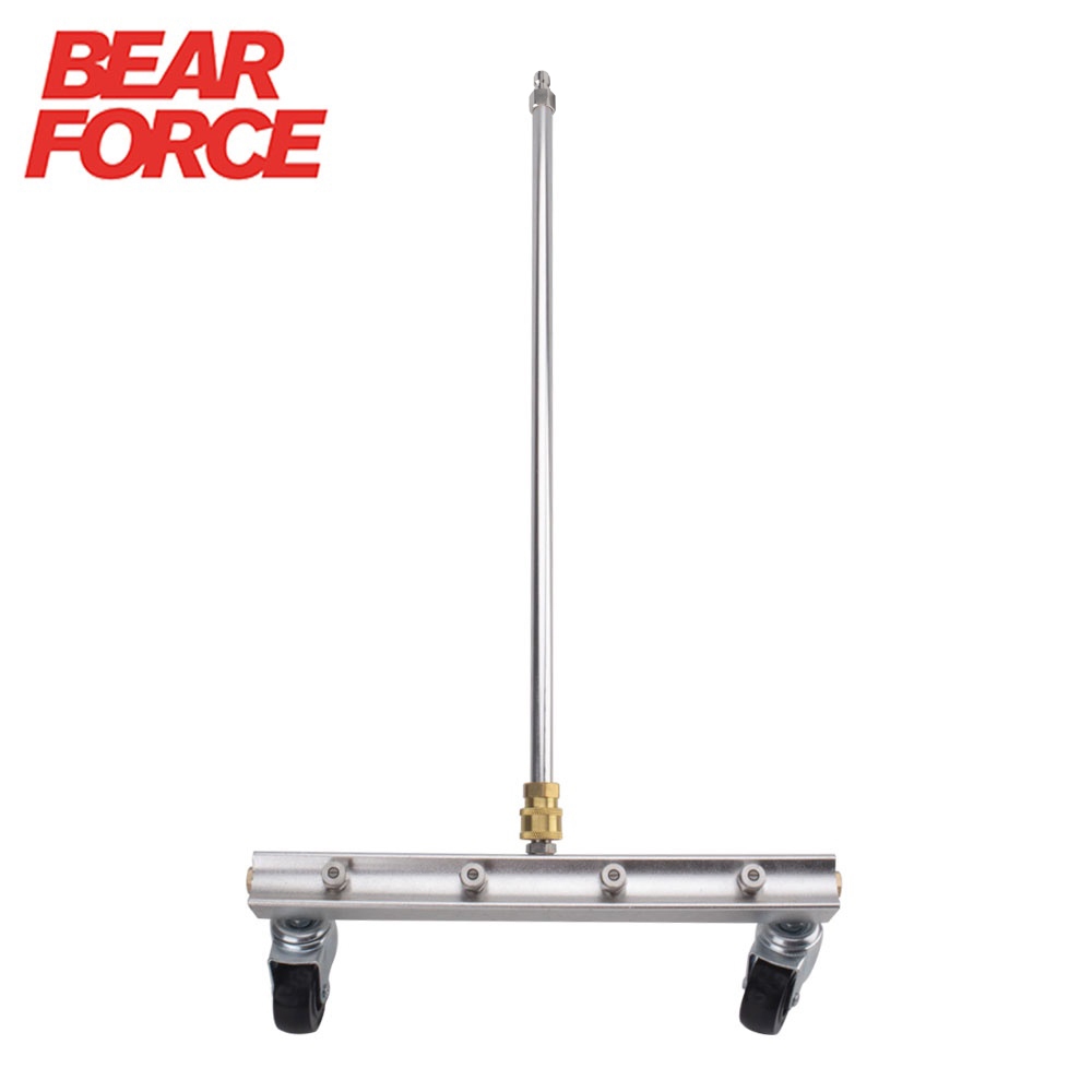 BEAR FORCE ภายใต้ Body แชสซีรถยนต์ทําความสะอาด 32 ซม. รถยนต์ Undercarage แชสซีทําความสะอาดเครื่องซักผ้าแรงดันสูงล้างรถไม้กวาดน้ํา