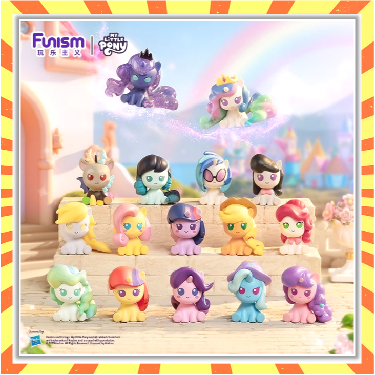 ครบชุดMy Little Pony Magic Potion Blind Box - Mengli ของขวัญวันเกิดสะสมและตกแต่ง Funism