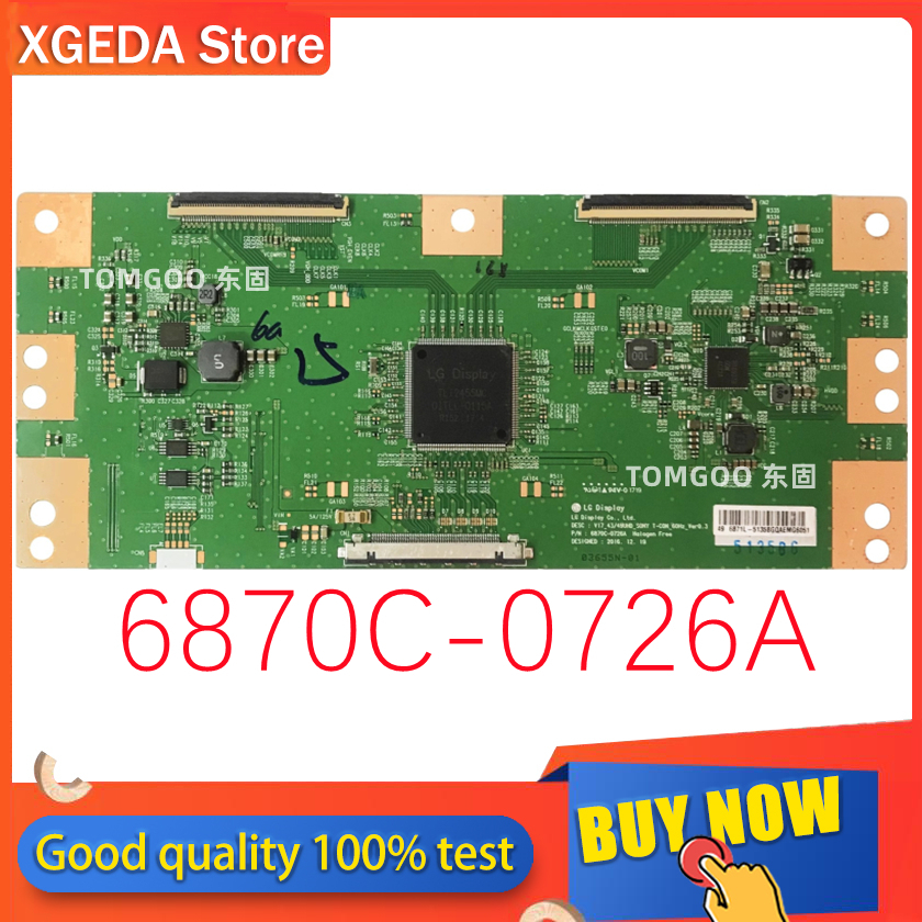ลอจิกบอร์ด 6870C-0726A V17_43/49UHD_SONY_T-CON_60HZ T-con KD-49X7007E 6870C 0726A