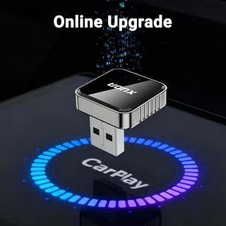 อะแดปเตอร์ไร้สาย CarPlay 2026 อะแดปเตอร์ไร้สาย WIFI 5G รุ่นใหม่ Android Auto ปลั๊กอัจฉริยะ 2-in-1 เข้ากันได้กับรุ่นรถ 99%
