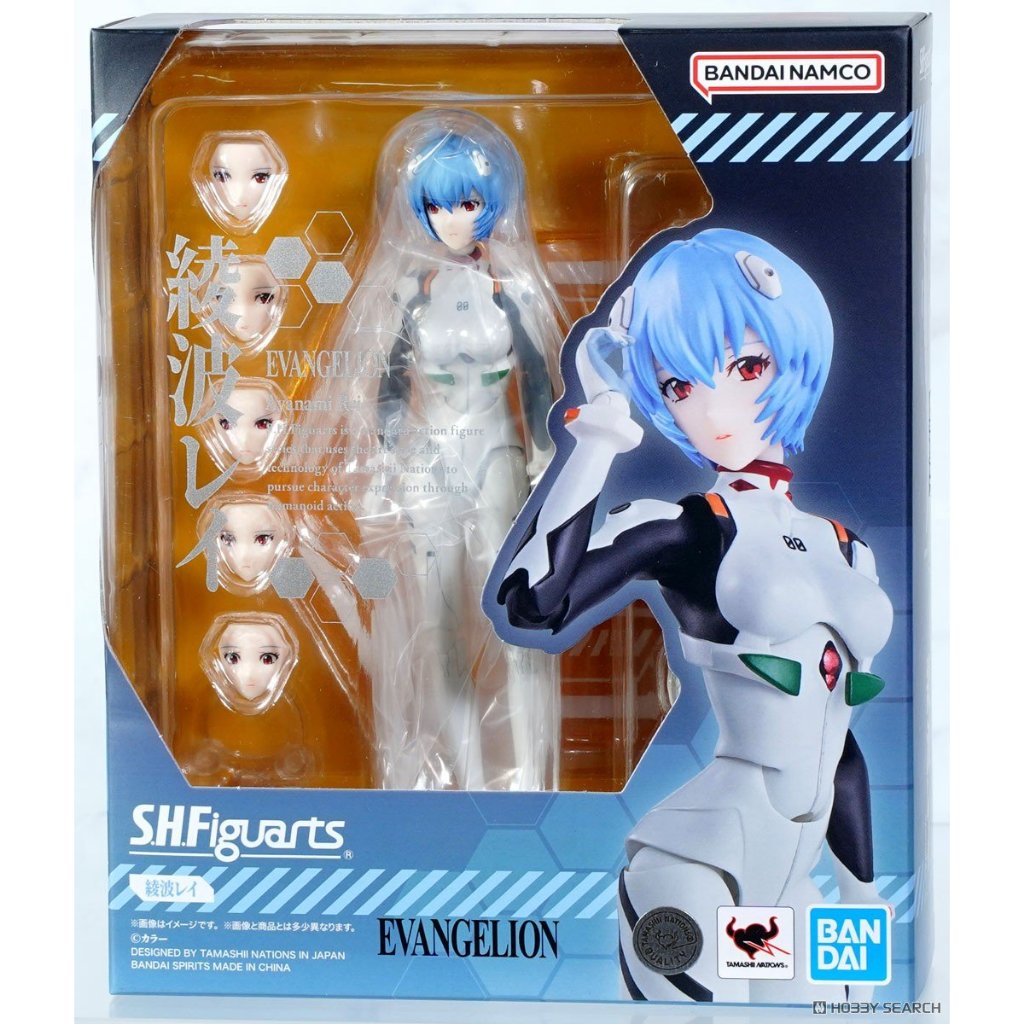 [คลังสินค้าพร้อม] BANDAI/BANDAI สินค้าใหม่ SHF EVA Ayanami Rei ของขวัญเคลื่อนย้ายได้สําหรับแฟน