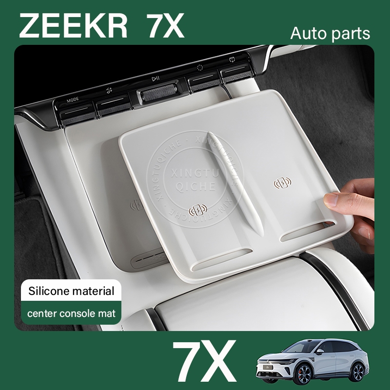 เหมาะสำหรับ 2025 Zeekr 7x ช่องใส่ประตู,คอนโซลกลาง Storage Pad,Anti-SLIP Pad,water Coaster Pad,ภายในรถป้องกัน Pad อุปกรณ์เสริม
