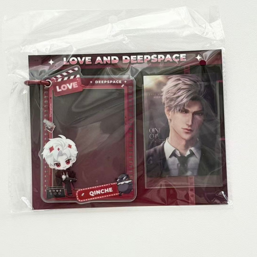 มีสินค้าในสต็อกความรักและ Deepspace x Wanda Film Merch Rafayel Sylus Xavier Zayne Badge, Laser Ticket & More WD84