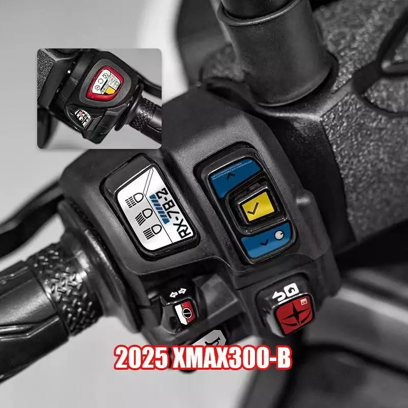 ZLWR สติ๊กเกอร์ตกแต่งปุ่มสวิตช์ ADV350/PCX160/NMAX155/XMAX300 thumbnail 5