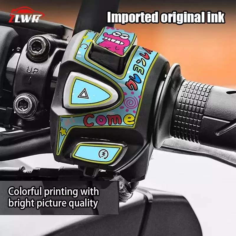 ZLWR สติ๊กเกอร์ตกแต่งปุ่มสวิตช์ ADV350/PCX160/NMAX155/XMAX300 thumbnail 8