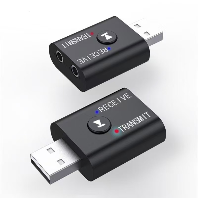 อุปกรณ์เสริมนาฬิกาอัจฉริยะไร้สาย USB Bluetooth 5.0 ตัวรับสัญญาณ Dongle อะแดปเตอร์ไร้สายเครื่องส่งสัญญาณบลูทูธสําหรับแล็ปท็อปพีซี