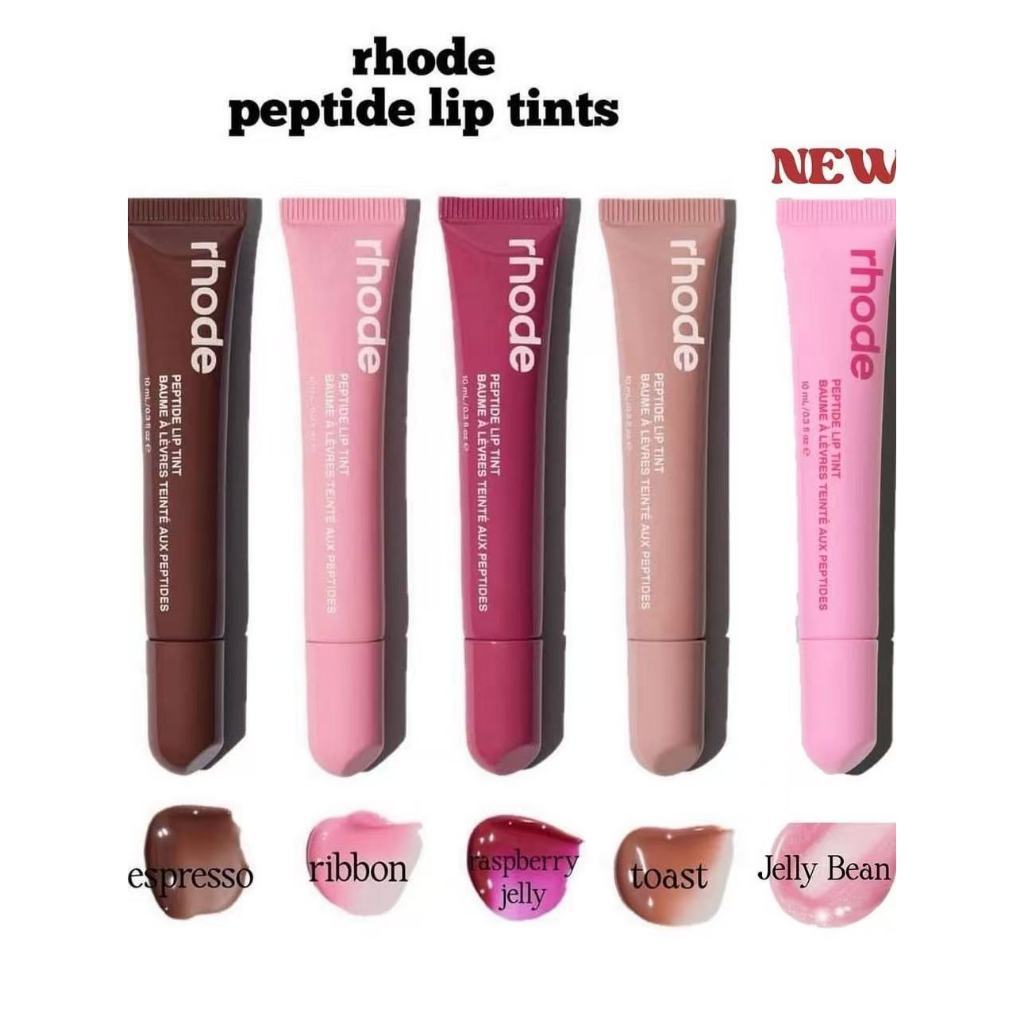 FEBBILY Rhode Lip Gloss Hydrating Moisturizing Lip Makeup Tinted Liquid Lipstick