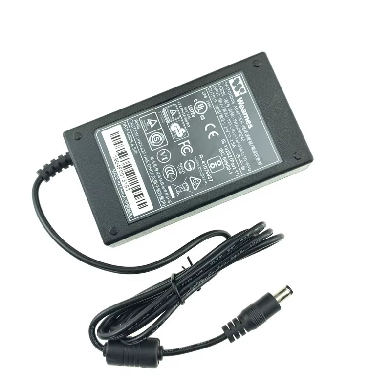 24V 2.5A อะแดปเตอร์แปลงไฟบํารุงรักษา Wearnes WDS060240 เหมาะสําหรับเครื่องพิมพ์ GODEX Kecheng