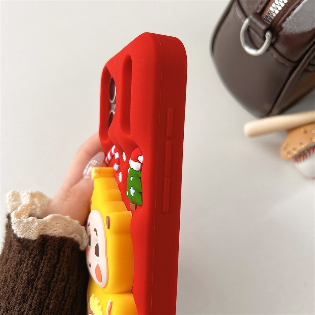 สําหรับIphone Case 17 Pro Max 16 Pro Max 15 Pro Max 14 Pro Max 13 Pro Max 3Dสามมิติการ์ตูนซิลิโคนนุ่มกรณี ราคา ถูกที่สุด ดีลบีเคเค แกลเลอรีภาพที่ 2