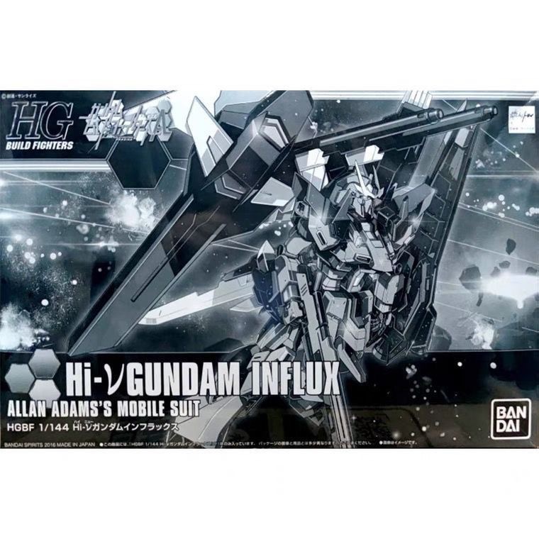 BANDAI PB HG 1/144 HGBF Mobile Suit Gundam HI  Nu GUNDAM INFLUX สีดํา