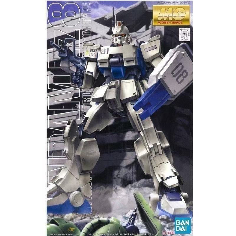 BANDAI MG 1/100 MOBILE SUIT GUNDAM 08ms ทีม RX-79[G] Ez-8 Gundam Ez 8