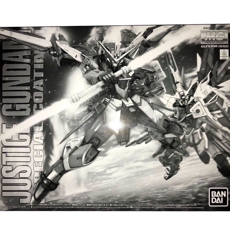 BANDAI PB MG 1/100 ชุดมือถือ GUNDAM ZGMF-X09A JUSTICE GUNDAM COATING พิเศษ