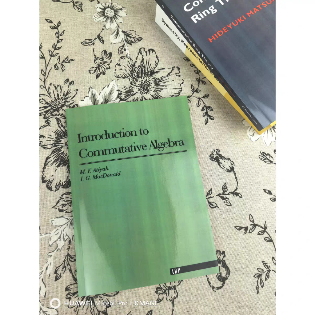 ntroduction To Commutative Algebra  交换代数导论