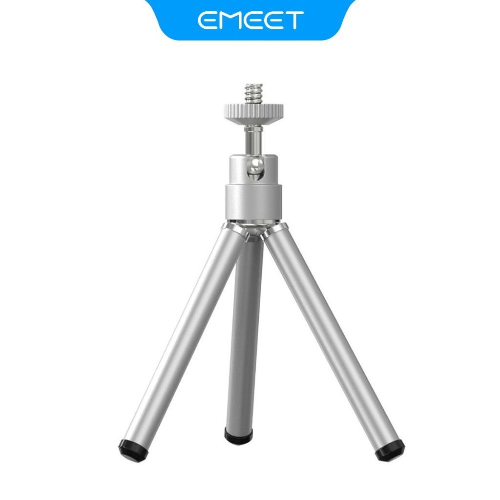EMEET ขาตั้งกล้องสีเงิน TD301 เหมาะสําหรับใช้กับกล้องต่างๆ