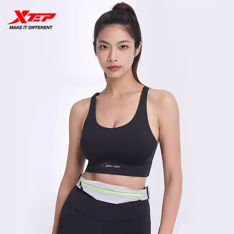 XTEP กระเป๋าคาดเอวกีฬามีสไตล์และเรียบง่ายสําหรับผู้ชายและผู้หญิงเหมาะสําหรับการวิ่งกลางแจ้ง