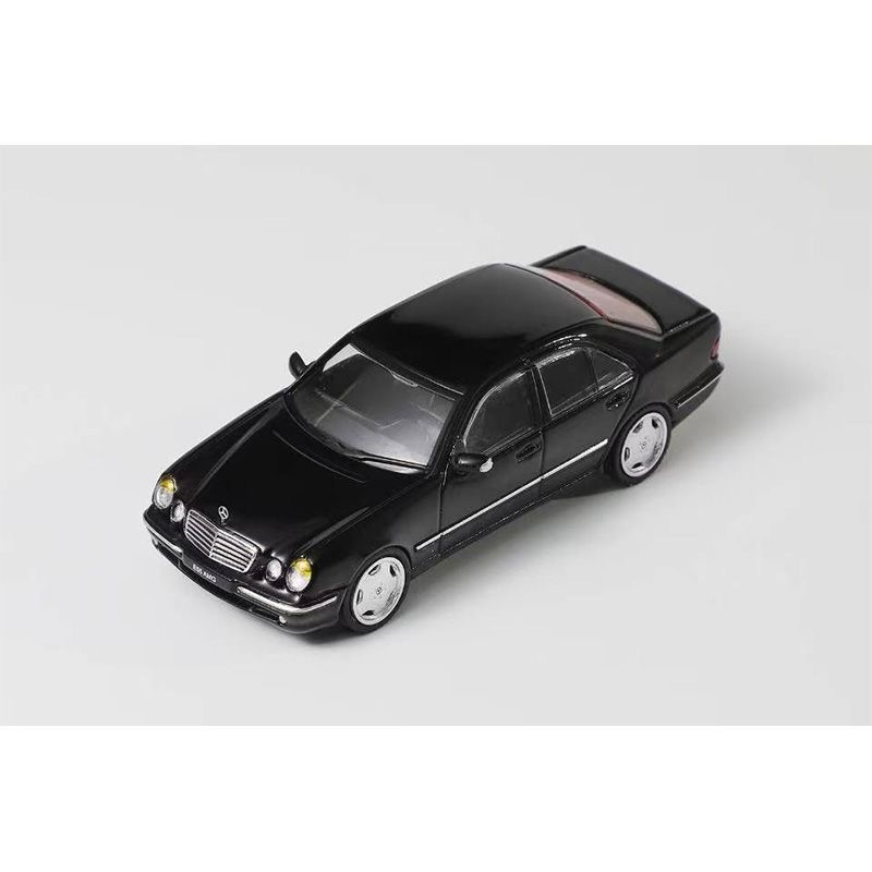 Shadow 1/64 Benz E55 AMG (W210) โมเดลรถจําลองคอลเลกชันเครื่องประดับของเล่น