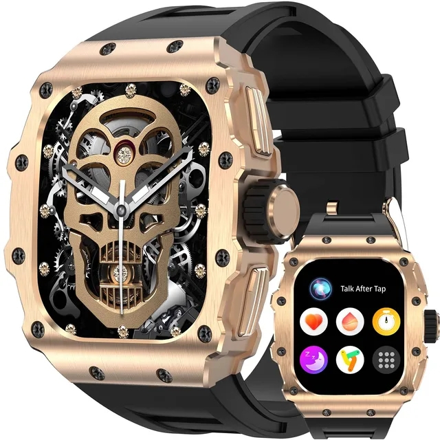 AK65 สมาร์ทวอทช์กีฬาผู้ชาย IP68 การสื่อสารบลูทูธกันน้ํา