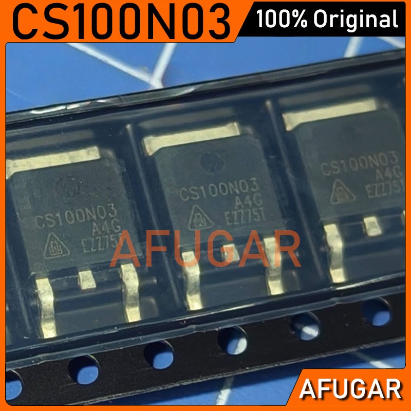 30 ชิ้น CS100N03 30V100A CS100N03-A4G 100N03 TO-252 MOS field-effect ทรานซิสเตอร์ใหม่เดิม