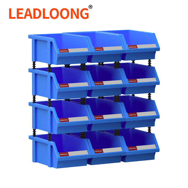 LEADLOONG X1/Q1 กล่องอะไหล่ 180*120*80 มม./180 × 180 × 80 มม. กล่องเก็บเครื่องมือ เวิร์กช็อป โรงรถ ประกอบชั้นวาง ชิ้นส่วนสกรู กล่องจําแนกฮาร์ดแวร์