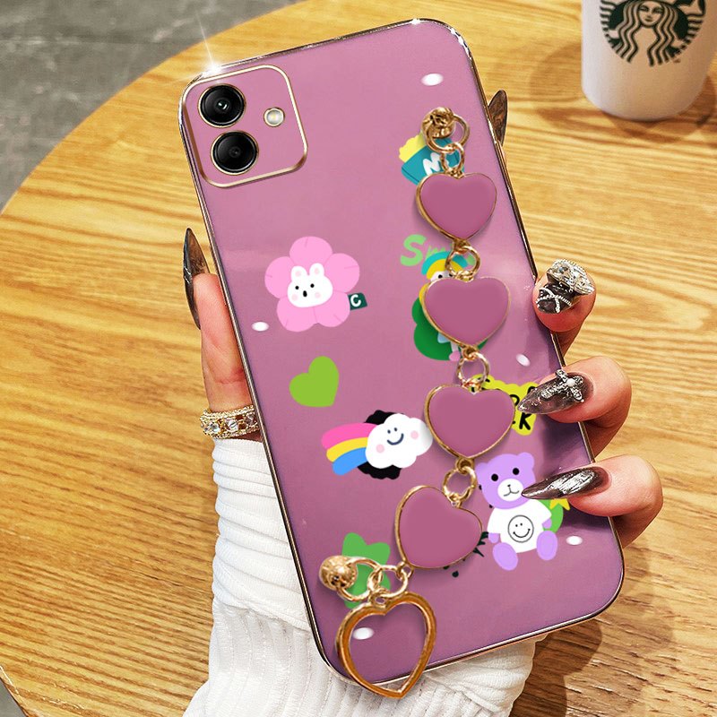 YBD เคสโทรศัพท์สําหรับ infinix Smart 10 Plus Tecno Spark GO 2 POP 10 X6725 X6725B X6725C KM4 สร้อยข้