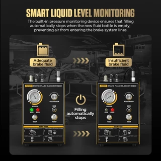 Autool AST603 น้ํามันเบรก Bleeder น้ํามันเบรก Exchange 110 V/220 V สมาร์ทเทคโนโลยีควบคุม