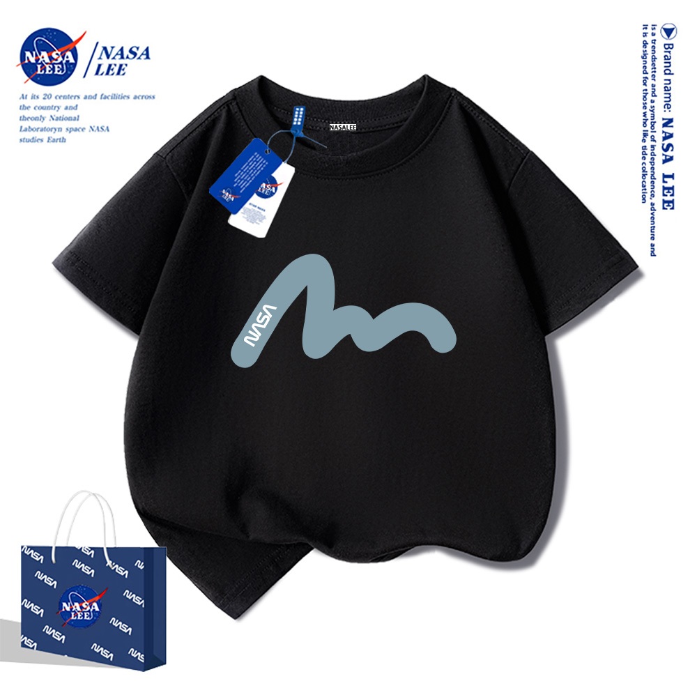 NASAเสื้อยืดแขนสั้นเด็กลายการ์ตูนน่ารัก เสื้อยืดคอกลม ผ้าคอตตอน เสื้อยืดเด็กไสตล์เกาหลี ราคา ถูกที่สุด ดีลบีเคเค แกลเลอรีภาพที่ 2