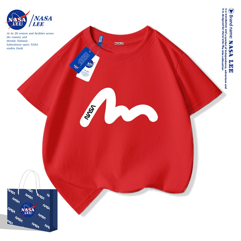 NASAเสื้อยืดแขนสั้นเด็กลายการ์ตูนน่ารัก เสื้อยืดคอกลม ผ้าคอตตอน เสื้อยืดเด็กไสตล์เกาหลี ราคา ถูกที่สุด ดีลบีเคเค แกลเลอรีภาพที่ 3
