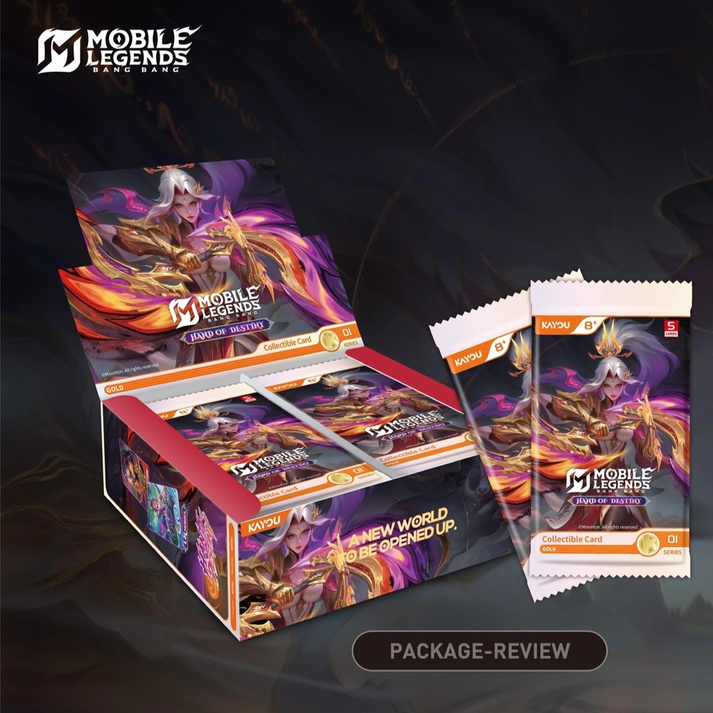 100 การ์ด MLBB kayou Mobile Legends Miya Alucard rare SP/PTR/UR card เกมอีสปอร์ต การ์ดสะสม - รูปที่ 7