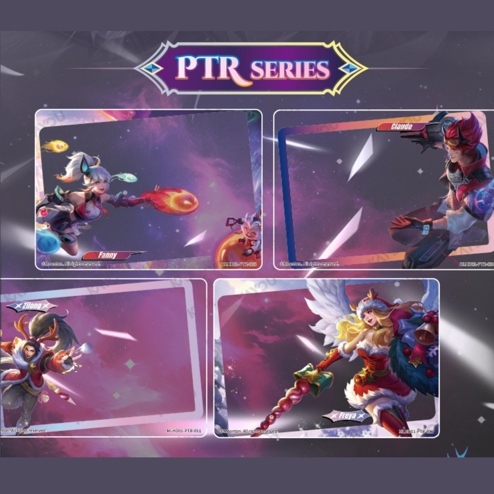 100 การ์ด MLBB kayou Mobile Legends Miya Alucard rare SP/PTR/UR card เกมอีสปอร์ต การ์ดสะสม - รูปที่ 4