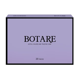 【40 ห่อ】Botare GB/T 20808 Air Cushion Soft Tissue กระดาษทิชชู่ หนา 4 ชั้น 400 แผ่น สีม่วงแสนโรแมนติกที่นำพาความสุขมาให้