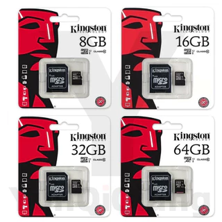 การ์ดหน่วยความจําความเร็วสูงพิเศษของ Kingston 100MB/s UHS-I Class 10 การ์ด Micro SD/TF 16GB 32GB 64GB 128GB 256GB เหมาะสําหรับหลายโอกาส