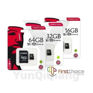 การ์ดหน่วยความจําความเร็วสูงพิเศษของ Kingston 100MB/s UHS-I Class 10 การ์ด Micro SD/TF 16GB 32GB 64GB 128GB 256GB เหมาะสําหรับหลายโอกาส
