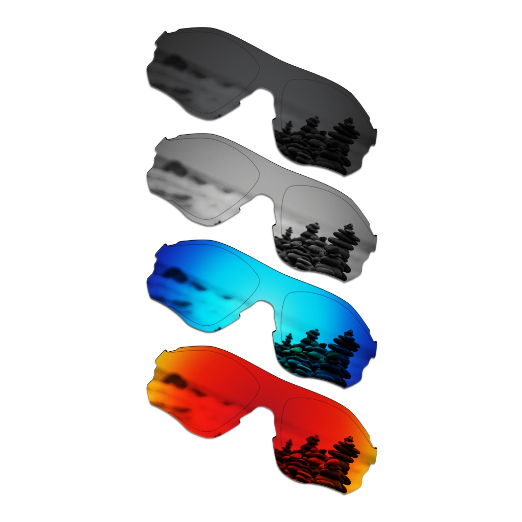 Combo Pack เลนส์ทดแทน OO9454A EVZero Blades ติดตั้งง่าย กันรอยและป้องกัน UV 400