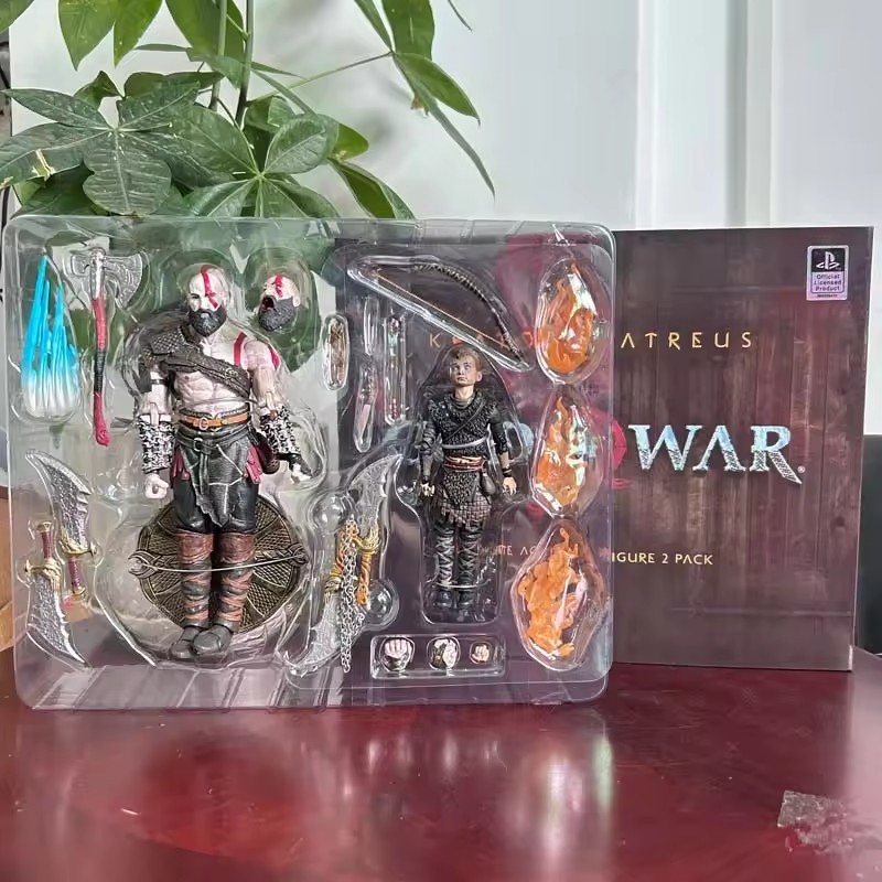 ฟิกเกอร์ NECA God of War Ultimate Kratos and atreus