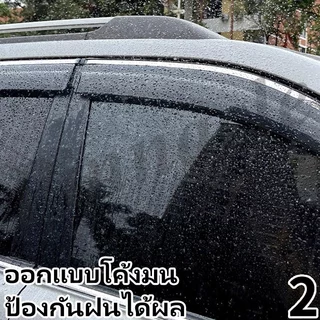 【จัดส่งจากกรุงเทพ】กันสาด GEELY EX5 แบบมีคิ้ว รุ่นหนาพิเศษ ชุดแต่ง กันสาด คิ้วกันฝน กันสาดกระจก คิ้วกันสาด ของแต่งรถยนต