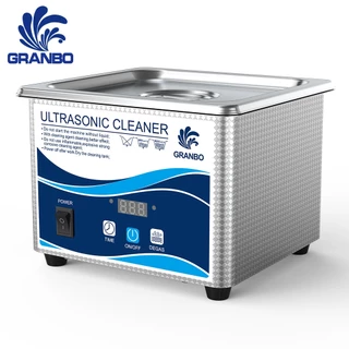Granbo เครื่องทำความสะอาดอัลตราโซนิกแบบดิจิทัลขนาด 0.8 ลิตร/1 ลิตร เครื่องทำความสะอาดอัลตราโซนิกแบบพกพาพร้อมตัวตั้งเวลา เหมาะสำหรับแว่นตา นาฬิกา และเครื่องมือทันตกรรม