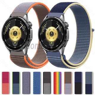 สายรัดข้อมือไนลอนสายนาฬิการะบายอากาศอุปกรณ์เสริมสร้อยข้อมือสําหรับ Huawei Watch GT6 Pro GT5 GT4 46mm 41mm 42mm