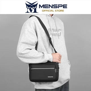 MENSPE กระเป๋าสะพายไหล่ผู้ชายกระเป๋าหน้าอกลําลองกระเป๋าข้ามร่างกายหน้าอกสบายๆสะพายแฟชั่น