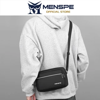 MENSPE กระเป๋าสะพายไหล่ผู้ชายกระเป๋าหน้าอกลําลองกระเป๋าข้ามร่างกายหน้าอกสบายๆสะพายแฟชั่น