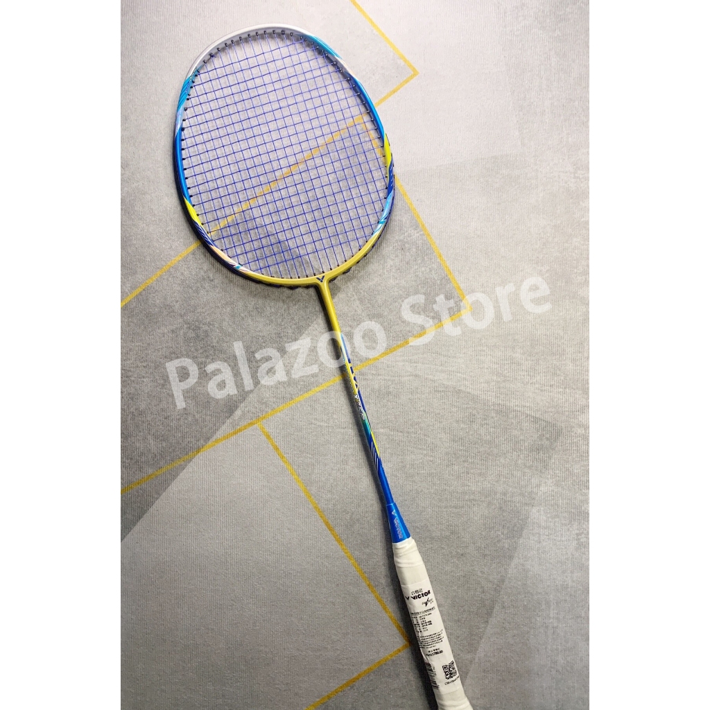 VICTOR HYPERNANO X 7SP Amber Gold Ultra-Light Full Carbon Professional Training ไม้แบดมินตัน Nano 7S