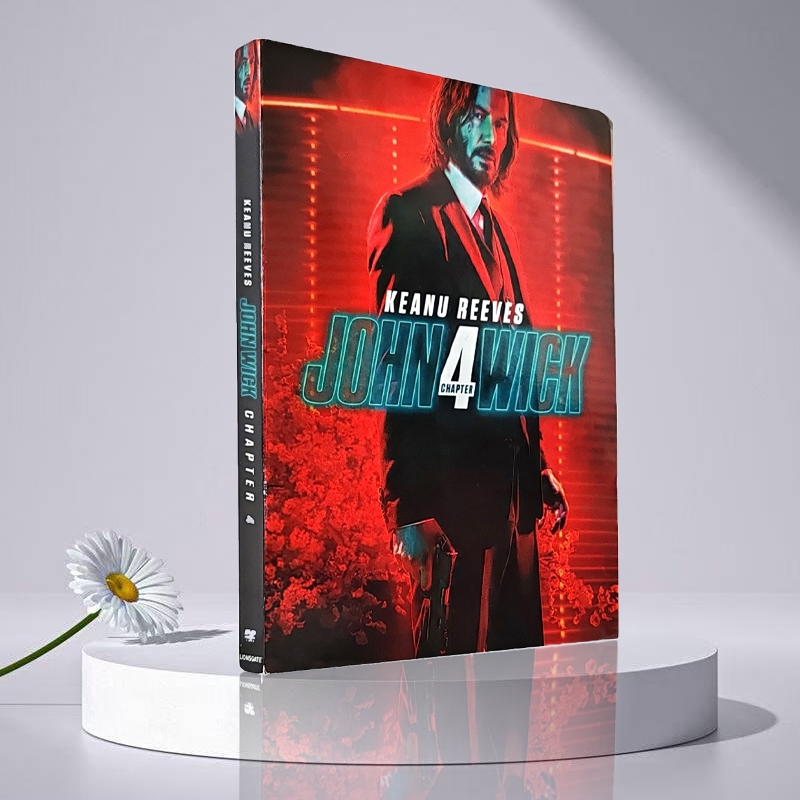 Original John Wick Chapter 4 DVD Movie 1DVD HD ละครอเมริกันการออกเสียงภาษาอังกฤษ
