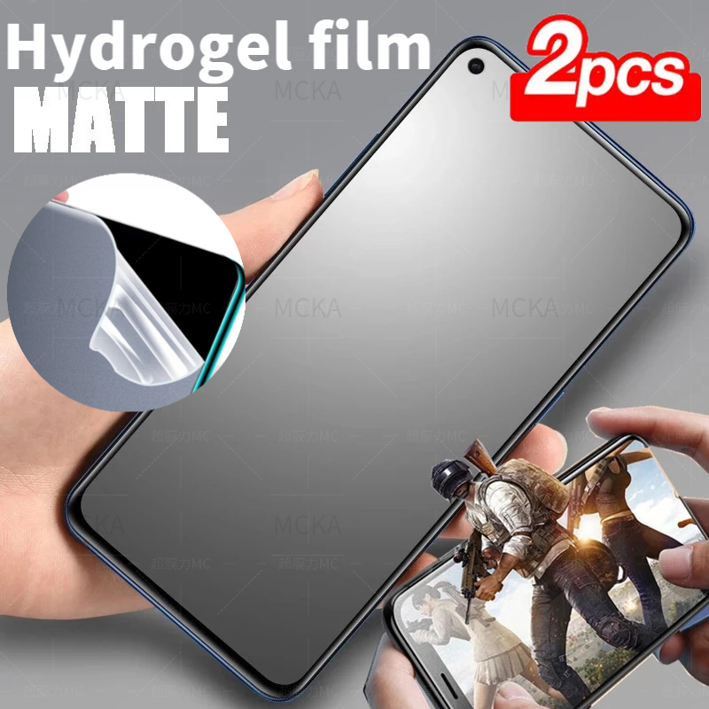 2PCS Matte Anti-Fingerprint Hydrogel Matte Film สําหรับ Galaxy S25Ultra/S25plus/S25/S24ultra/S24/S23